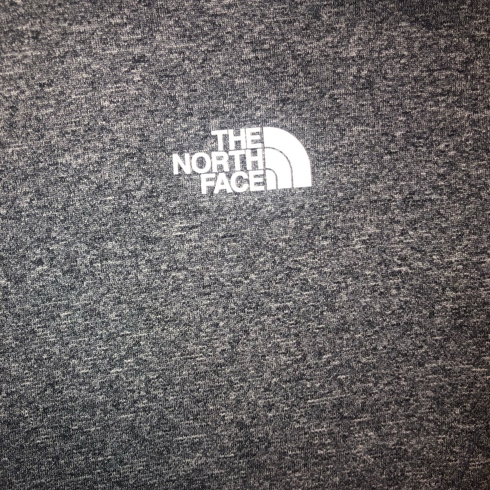 North Face Gray Pullover Hoodie Sweatshirt Small - Picture 5 of 8